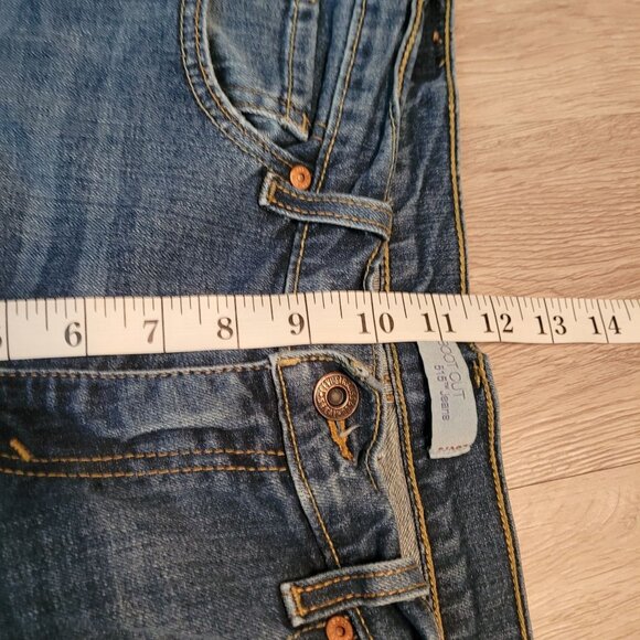 Levi's Jeans 10 S Bootcut 515 Mid Rise Button Flap Pockets Rivets Western - Picture 8 of 11